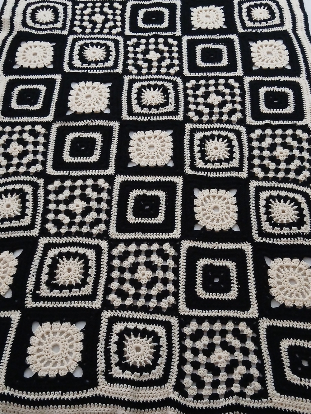 Handmade Crocheted Blanket - Picture 2 of 15